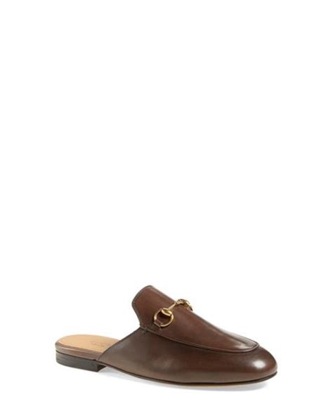 gucci princetown plaid brown|Gucci Mules for Women .